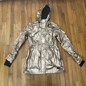 Pajar Canada Packable Women's Rain Coat Gold Size M